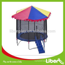 Cheap Small Size Round Trampoline with Enclosure and Shelter